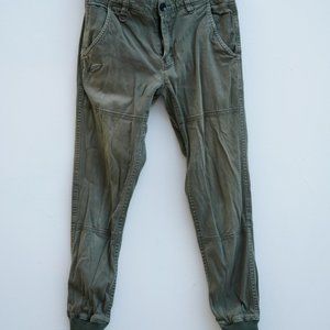 Publish Men's Green Cotton Joggers